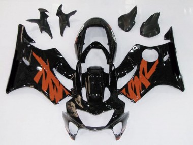 Acquista Nero Lucido & Arancione 99-00 CBR600 F4 Carene Moto