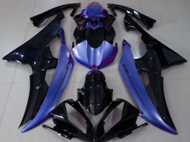 Acquista Nero Lucido & Azzurro 08-16 R6 Carene Moto