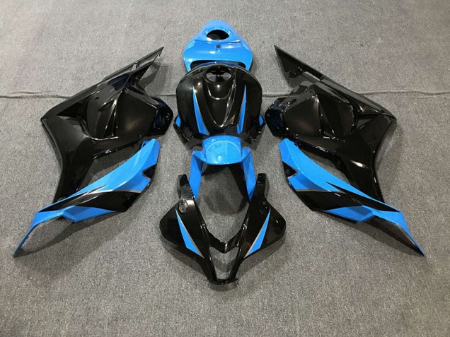 Nero Lucido & Azzurro Cielo 09-12 CBR600RR Carene Moto