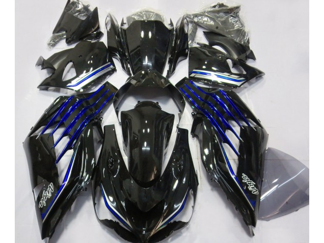 Nero Lucido & Blu 12-21 ZX14R Carene Moto