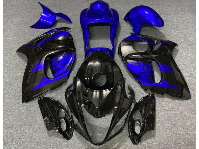Nero Lucido & Blu Profondo 08-20 GSXR 1300 Carene Moto