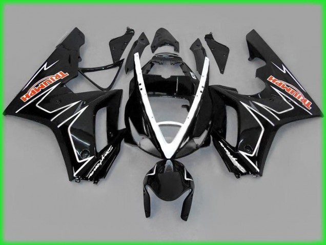 Nero Lucido Con Bianco 06-08 Daytona 675 Carene Moto