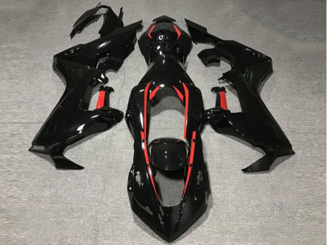 Nero Lucido Con Fodera Rossa 17-23 CBR1000RR Carene Moto