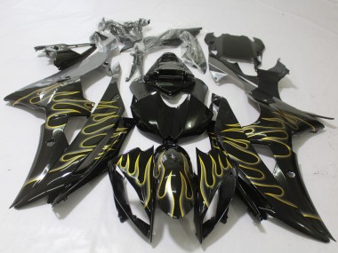 Acquista Nero Lucido & Fiamma 08-16 R6 Carene Moto