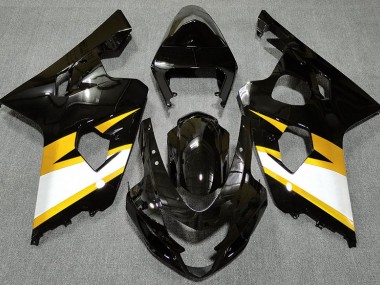 Acquista Nero Lucido & Giallo 04-05 GSXR 600-750 Carene Moto