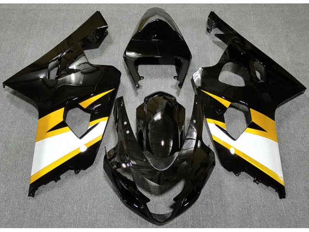 Nero Lucido & Giallo 04-05 GSXR 600-750 Carene Moto