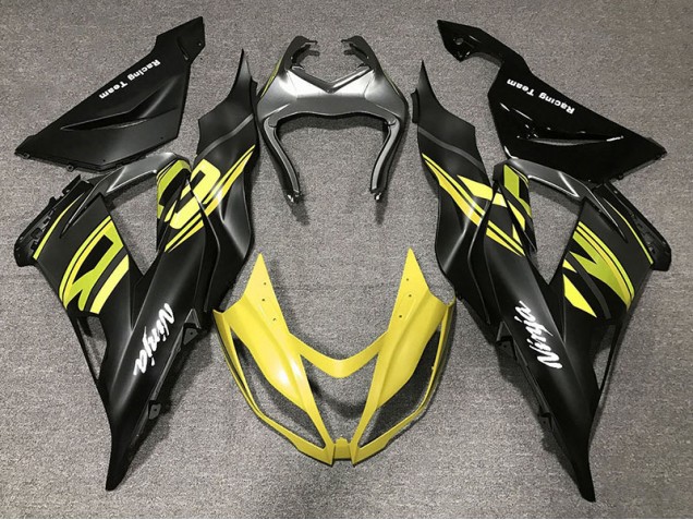 Nero Lucido & Giallo 13-18 ZX6R Carene Moto