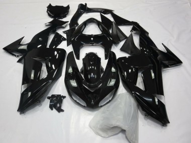 Acquista Nero Lucido Liscio 06-07 ZX10R Carene Moto