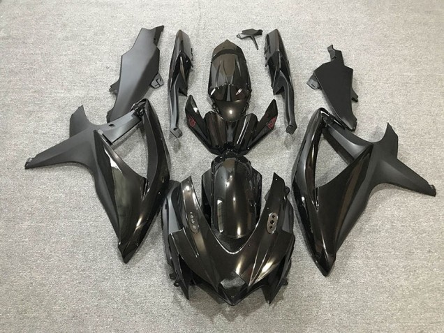 Nero Lucido/Opaco 08-10 GSXR 600-750 Carene Moto
