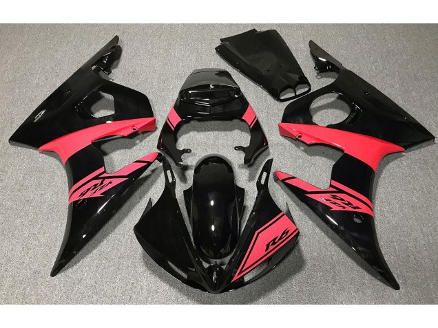 Nero Lucido & Rosso 03-04 R6 Carene Moto