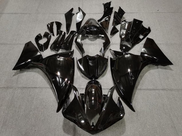 Nero Lucido Semplice 09-11 R1 Carene Moto