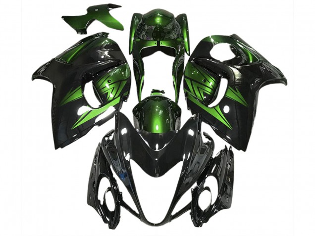 Nero Lucido & Verde Intenso 08-20 GSXR 1300 Carene Moto
