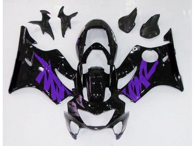Nero Lucido & Viola 99-00 CBR600 F4 Carene Moto
