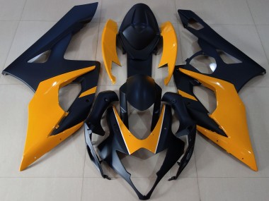 Acquista Nero Opaco & Arancione Chiaro 05-06 GSXR 1000 Carene Moto