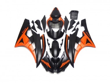 Acquista Nero Opaco & Arancione Personalizzati 06-07 R6 Carene Moto