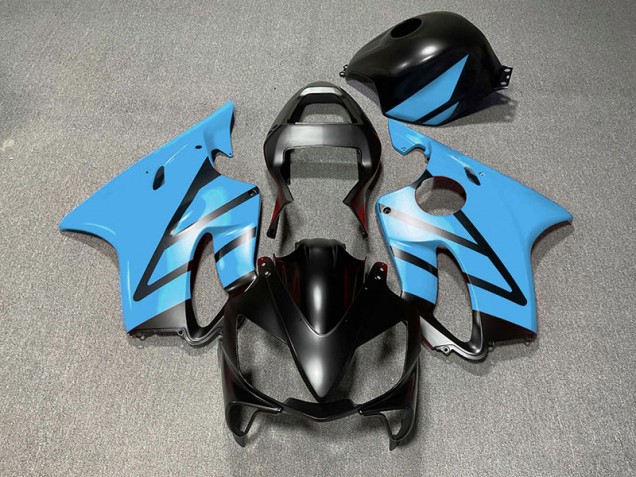 Nero Opaco & Azzurro 01-03 CBR600 F4i Carene Moto