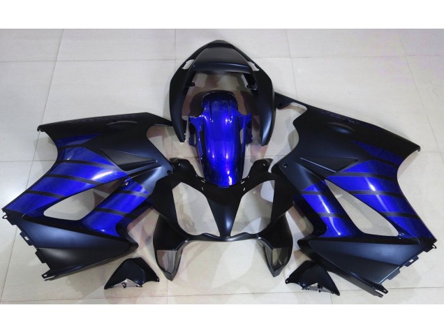 Nero Opaco & Blu 02-12 VFR800 Carene Moto