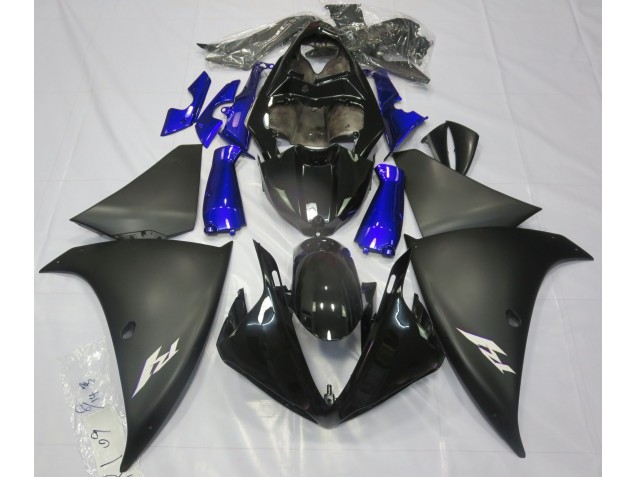 Nero Opaco & Blu 09-11 R1 Carene Moto