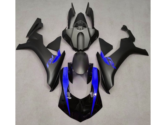 Nero Opaco & Blu 15-19 R1 Carene Moto