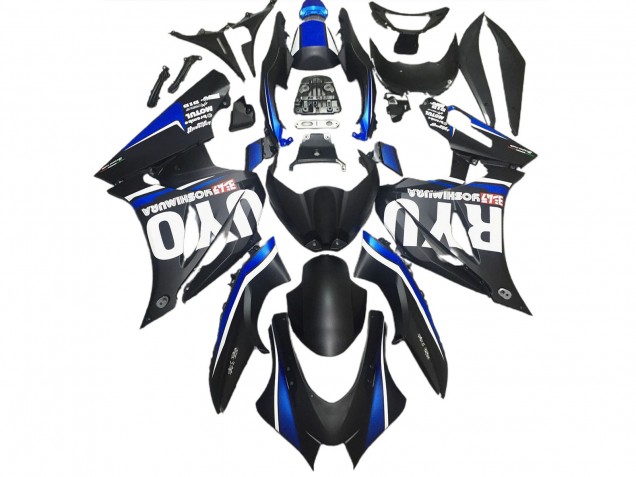 Nero Opaco & Blu 17-23 GSXR 1000 Carene Moto