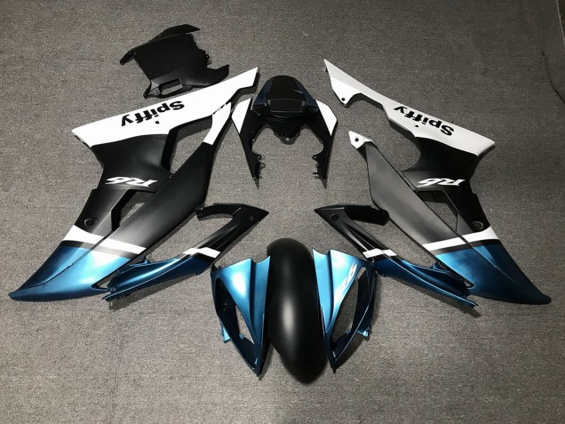 Nero Opaco & Blu Speciale 08-16 R6 Carene Moto