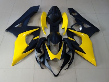 Acquista Nero Opaco & Giallo 05-06 GSXR 1000 Carene Moto