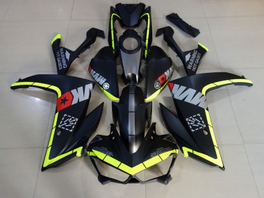 Acquista Nero Opaco & Giallo 15-18 R3 Carene Moto