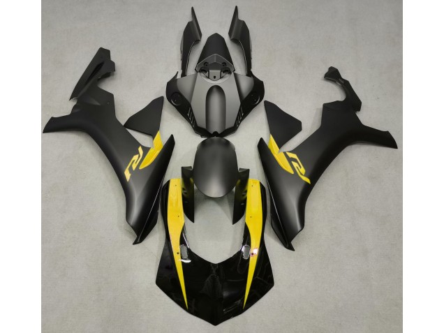 Nero Opaco & Giallo 15-19 R1 Carene Moto