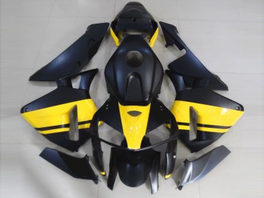 Acquista Nero Opaco & Giallo Lucido 05-06 CBR600RR Carene Moto