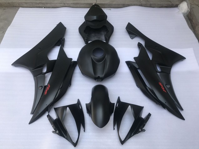 Nero Opaco Liscio 06-07 R6 Carene Moto
