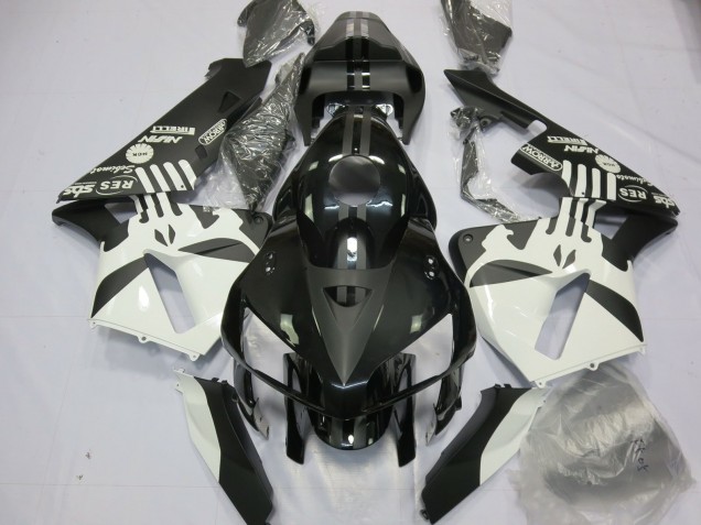 Nero Opaco & Loghi Puisher 05-06 CBR600RR Carene Moto