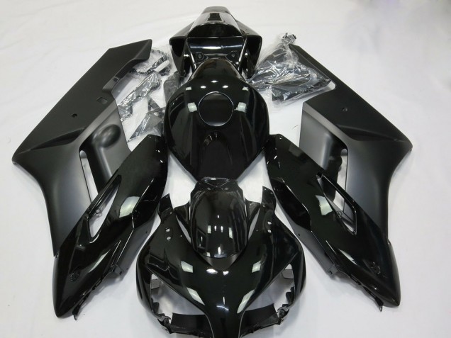 Nero Opaco & Lucido 04-05 CBR1000RR Carene Moto