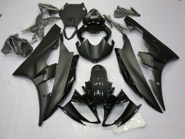 Nero Opaco & Lucido 06-07 R6 Carene Moto