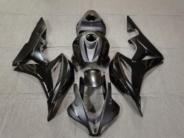 Nero Opaco & Lucido 07-08 CBR600RR Carene Moto