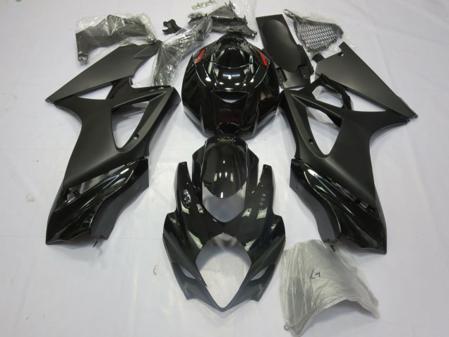 Nero Opaco Lucido 07-08 GSXR 1000 Carene Moto