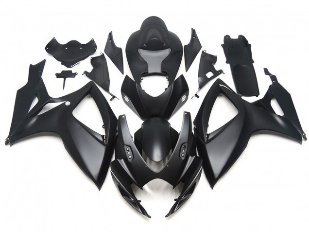 Nero Opaco OEM Stile Personalizzato 06-07 GSXR 600-750 Carene Moto