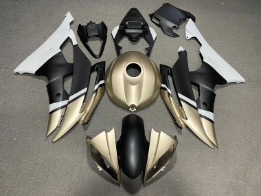 Acquista Nero Opaco & Oro 08-16 R6 Carene Moto