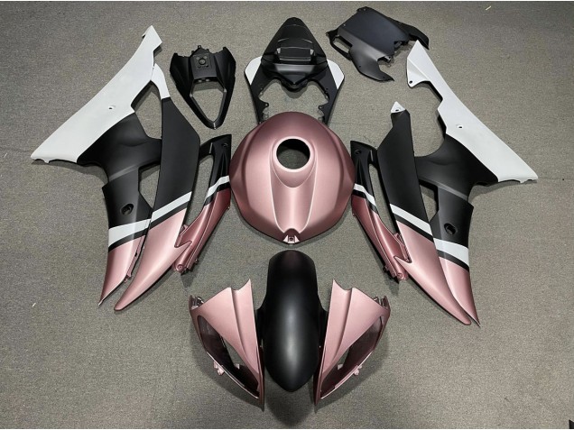 Nero Opaco & Oro Rosa 08-16 R6 Carene Moto