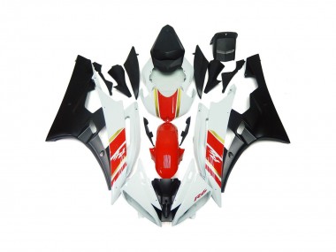 Acquista Nero Opaco Personalizzato & Rosso Con Bianco 06-07 R6 Carene Moto