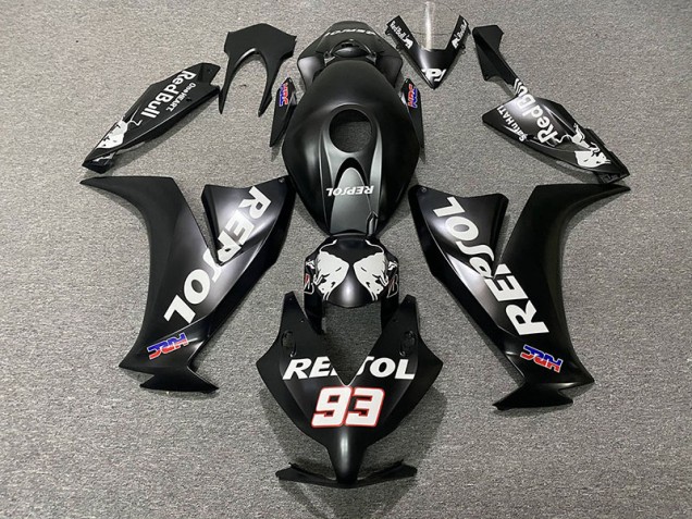 Nero Opaco Repsol 12-16 CBR1000RR Carene Moto