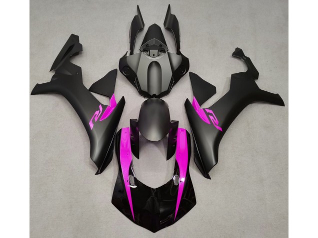 Nero Opaco & Rosa 15-19 R1 Carene Moto
