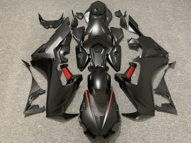 Nero Opaco & Rosso 17-23 CBR1000RR Carene Moto