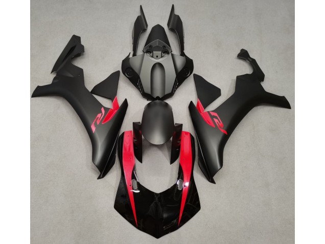 Nero Opaco & Rosso Perla 15-19 R1 Carene Moto