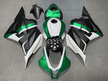 Acquista Nero Opaco & Stella Verde 09-12 CBR600RR Carene Moto