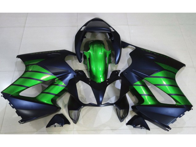 Nero Opaco & Verde 02-12 VFR800 Carene Moto