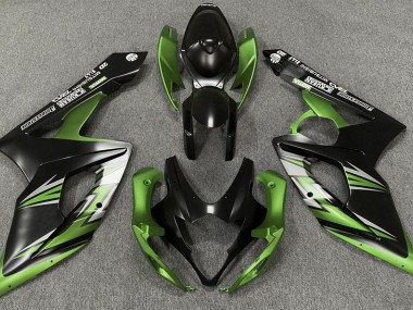 Acquista Nero Opaco & Verde 05-06 GSXR 1000 Carene Moto