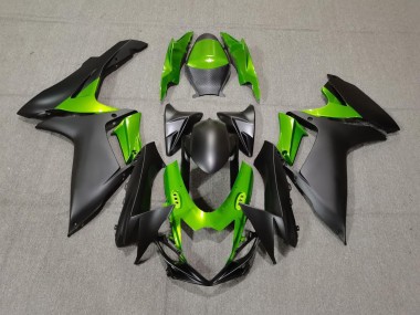 Acquista Nero Opaco & Verde 11-24 GSXR 600-750 Carene Moto
