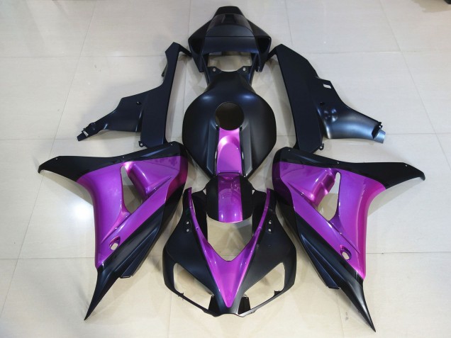 Nero Opaco Viola 06-07 CBR1000RR Carene Moto