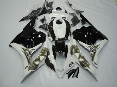 Acquista Nero Oro & Bianco 09-12 CBR600RR Carene Moto