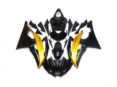 Acquista Nero & Oro Lucido 08-16 R6 Carene Moto
